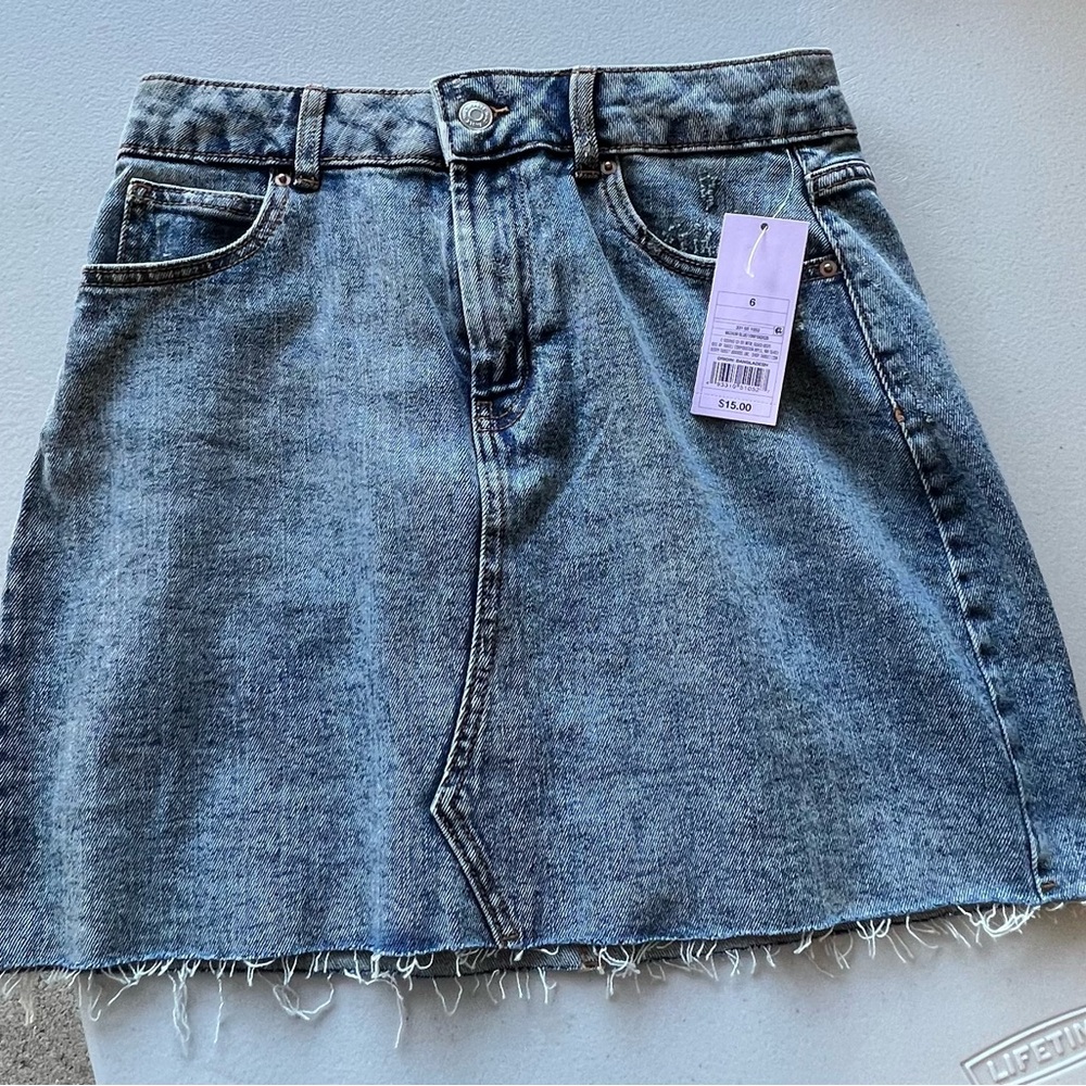 Denim Skirt